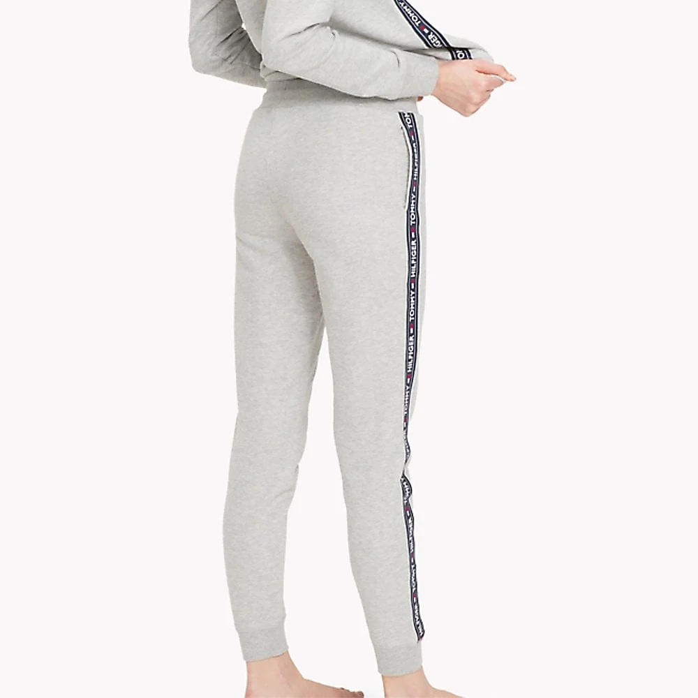 Logo HWK Track Pant, Heather Grey - Image 3