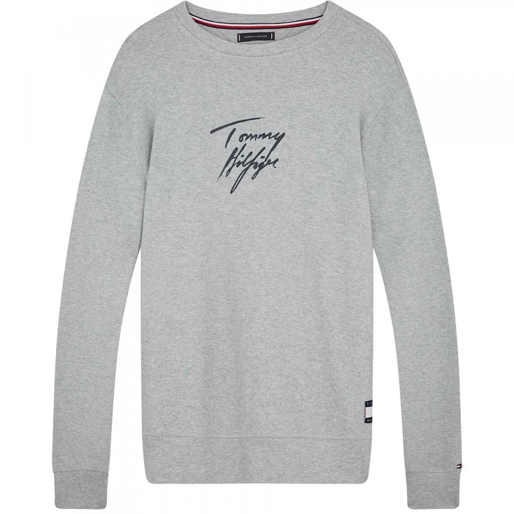 Long Sleeve LWK Track Top, Heather Grey