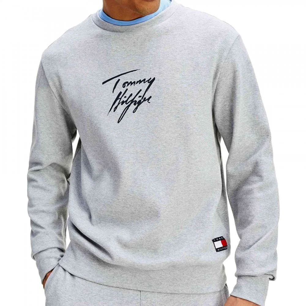 Long Sleeve LWK Track Top, Heather Grey - Image 2