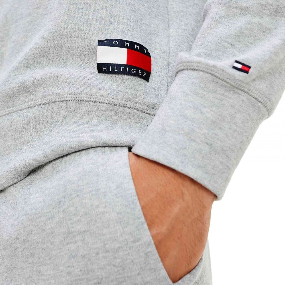 Long Sleeve LWK Track Top, Heather Grey - Image 4
