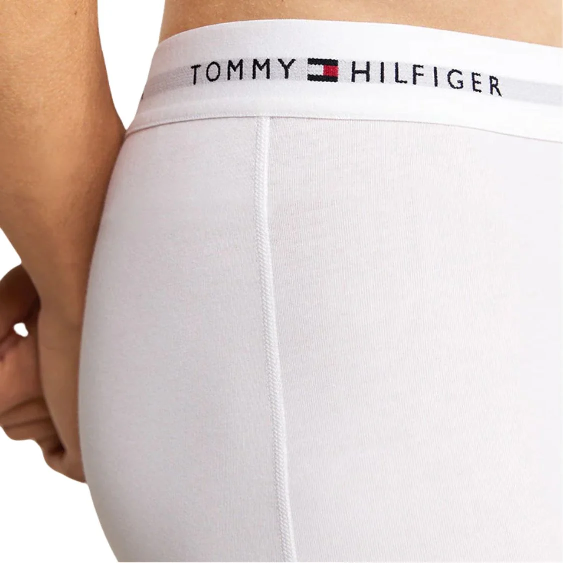 3-Pack Signature Cotton Boxer Trunks, White - Image 4