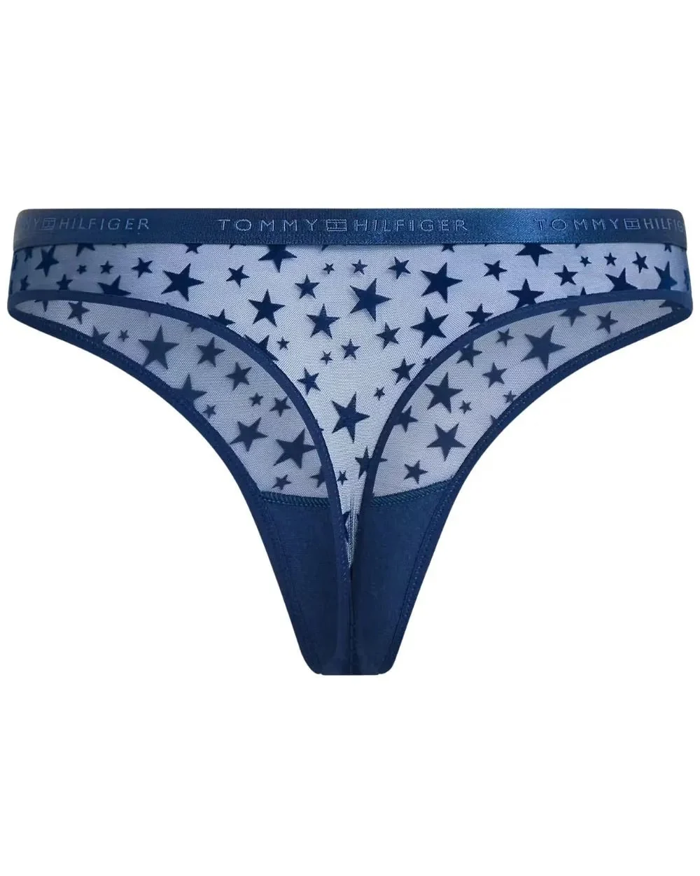 Mesh Stars Thong Gift Set, Preppy Navy - Image 3