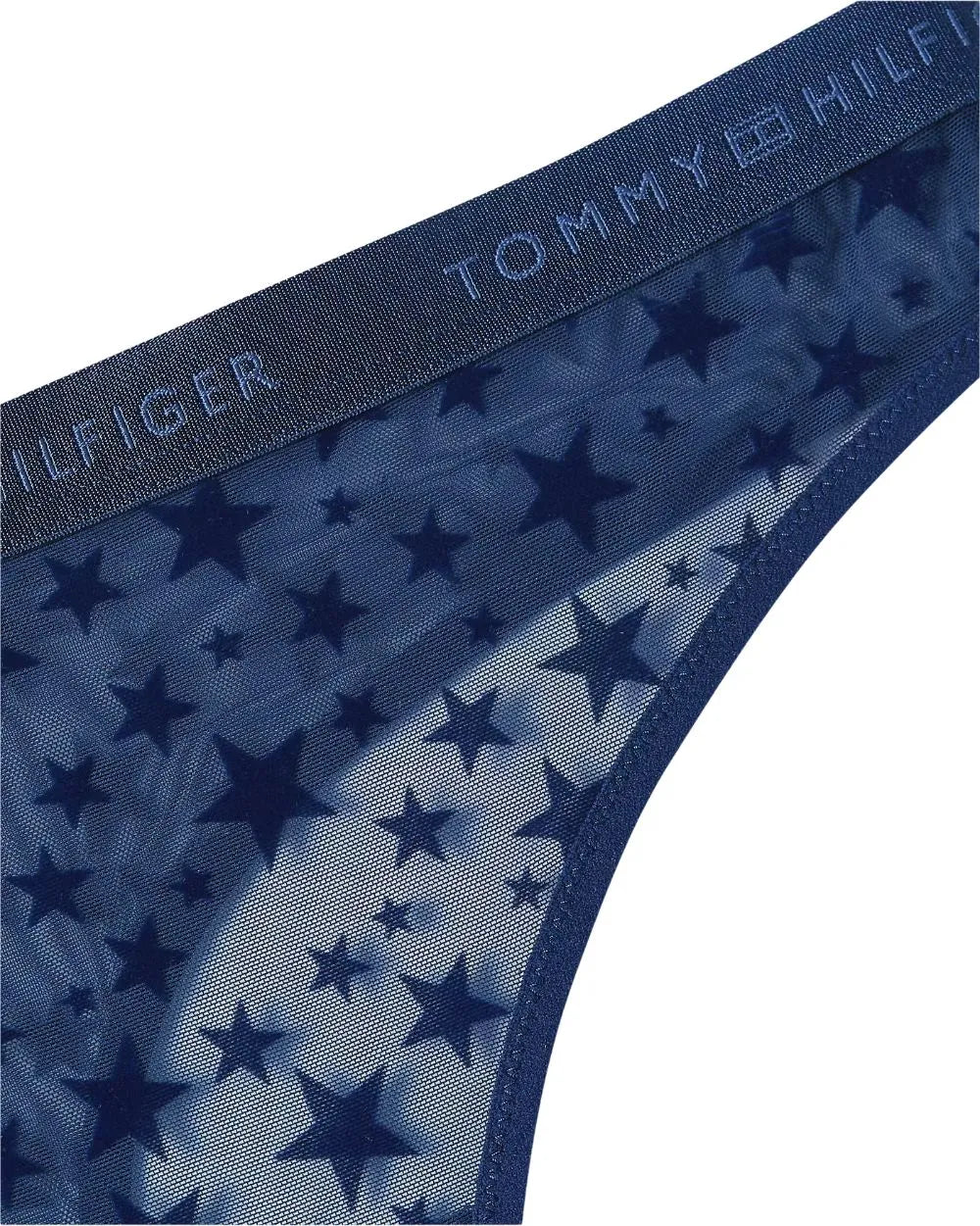 Mesh Stars Thong Gift Set, Preppy Navy - Image 4