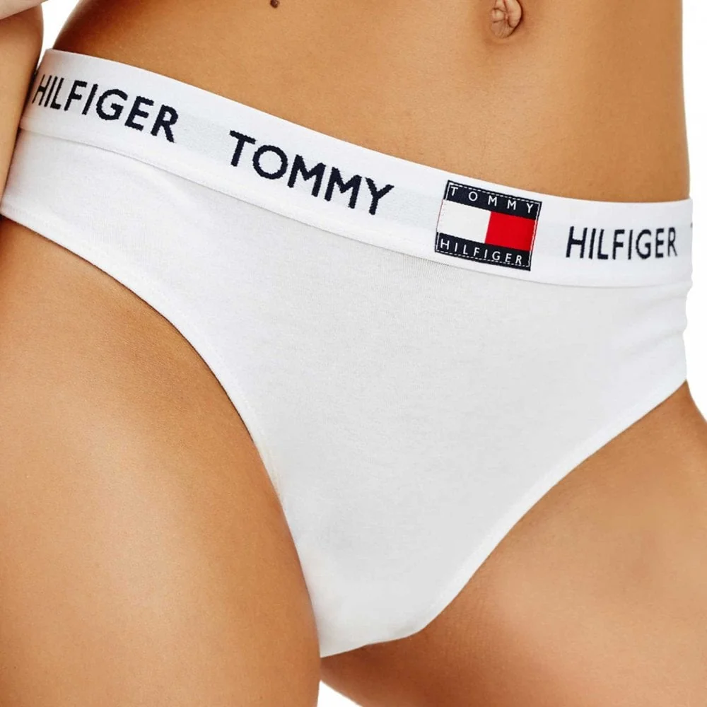 Organic Cotton Logo Bikini Brief, PVH Classic White - Image 2