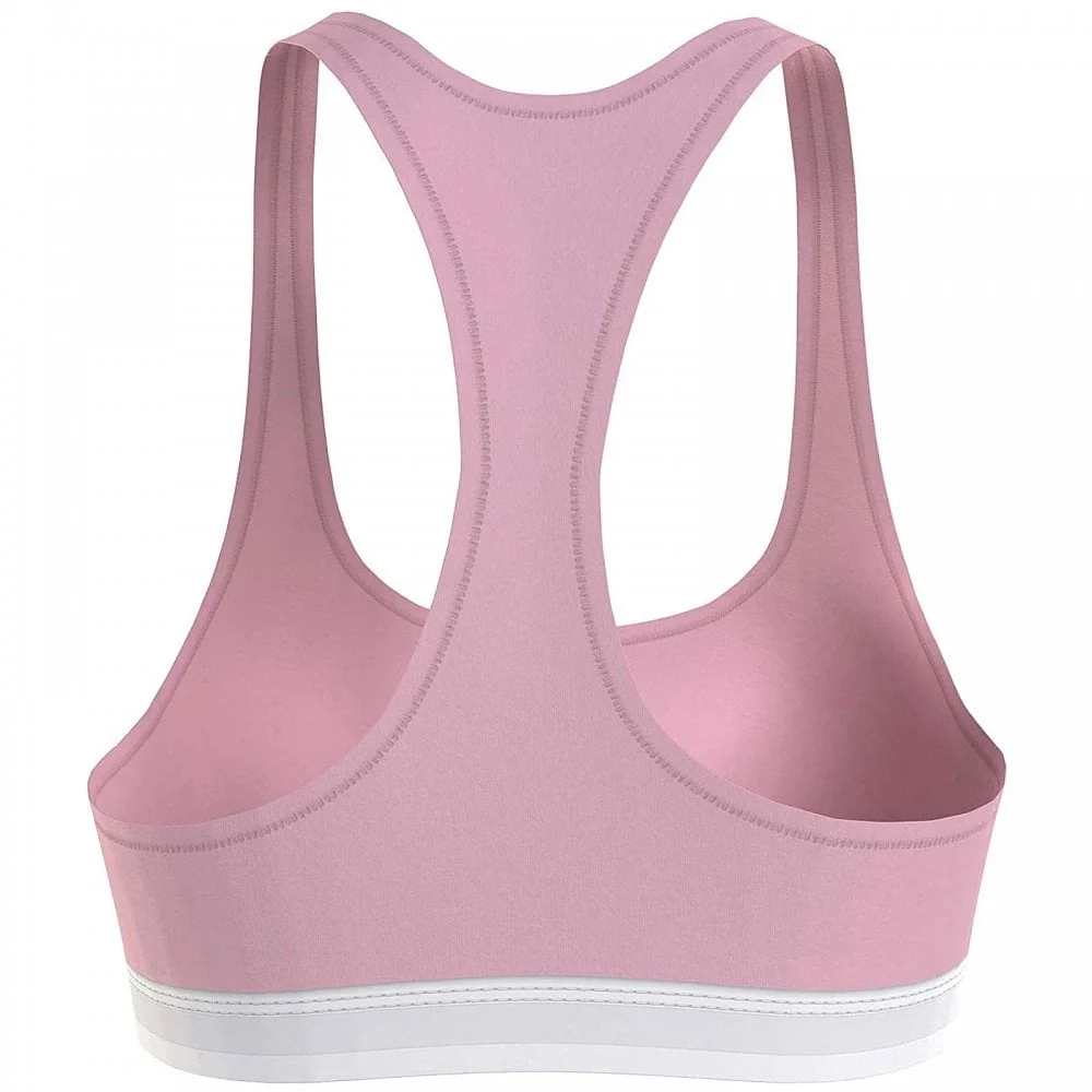Original Cotton Bralette, Glacier Pink - Image 4