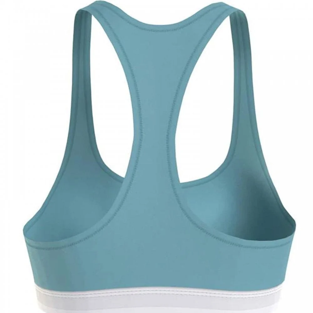 Original Organic Cotton Bralette, Tidal Teal - Image 3