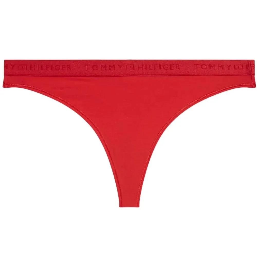 Repeat Logo Thong, Fireworks Red - Image 3