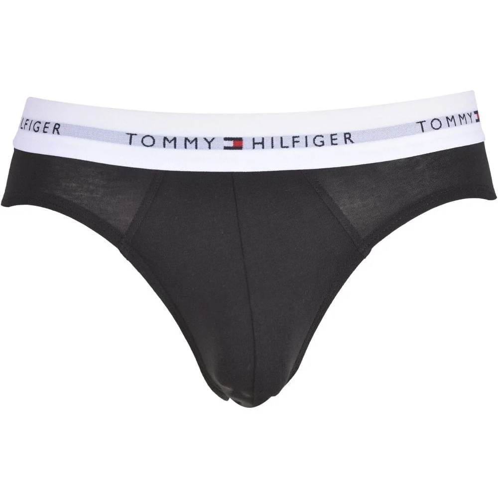 5-Pack Signature Cotton Men's Briefs, Black/white - Image 2