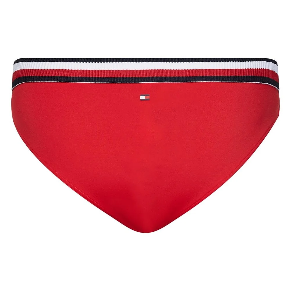 Signature Tape Belt Bikini Bottoms, Red Glare - Image 2