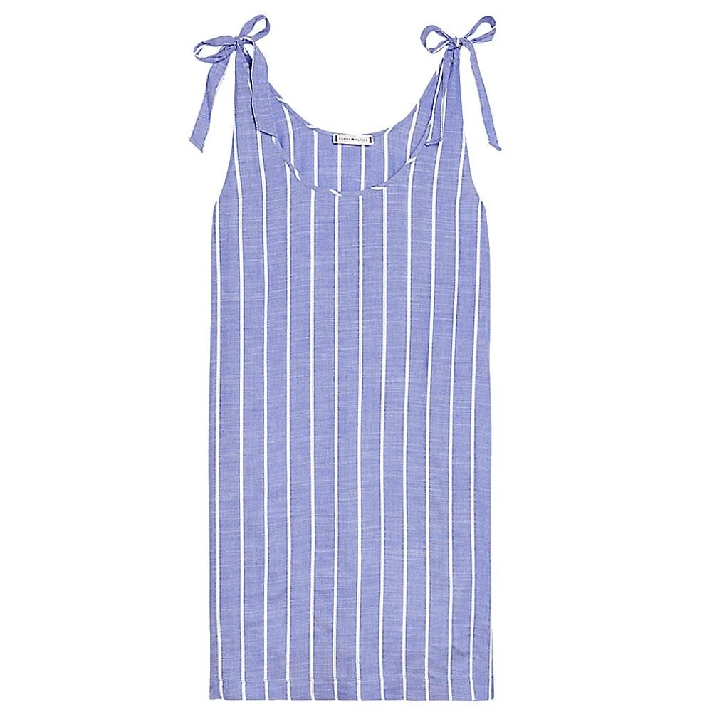 Tank Dress, Blue Stripe