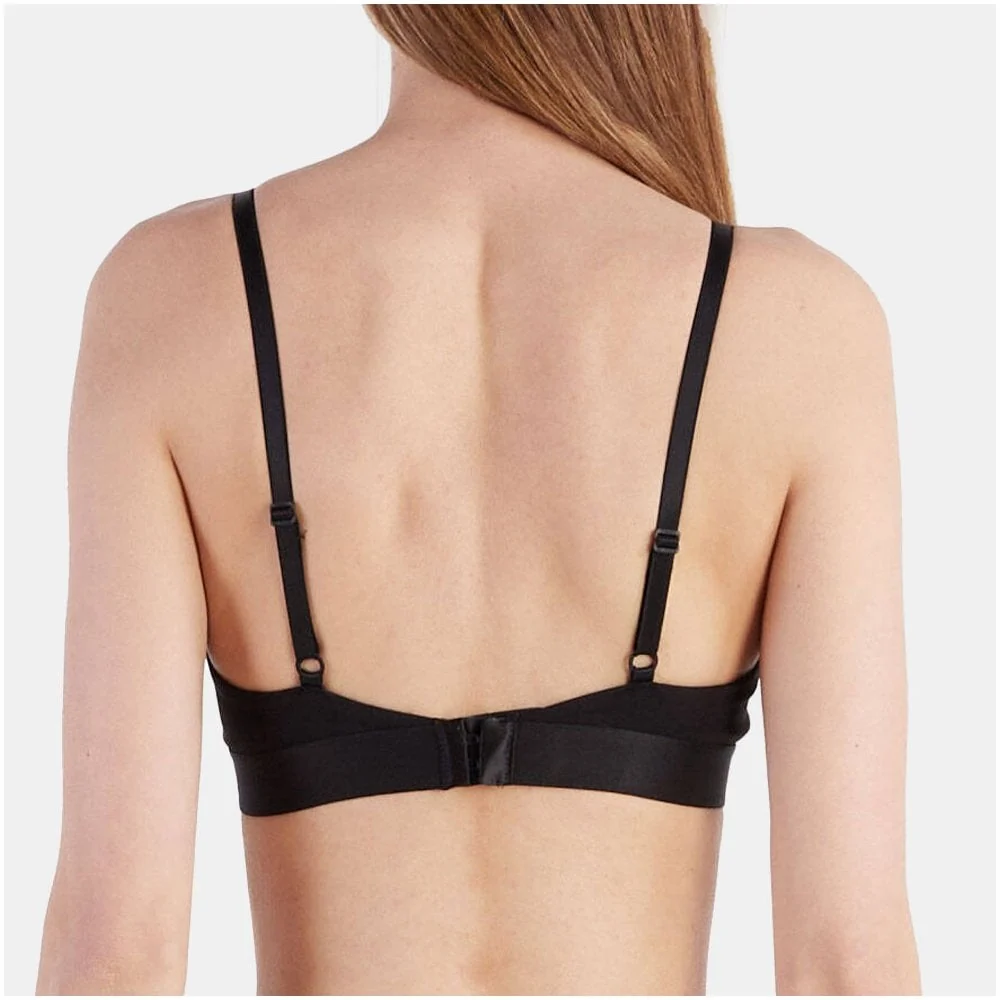 TH Original Unlined Triangle Bra, Black - Image 3