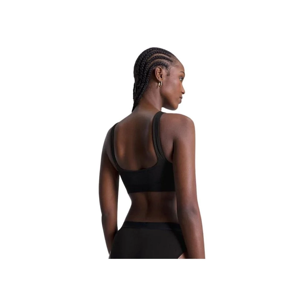 TH Original V-Neck Padded Bralette, Black - Image 3