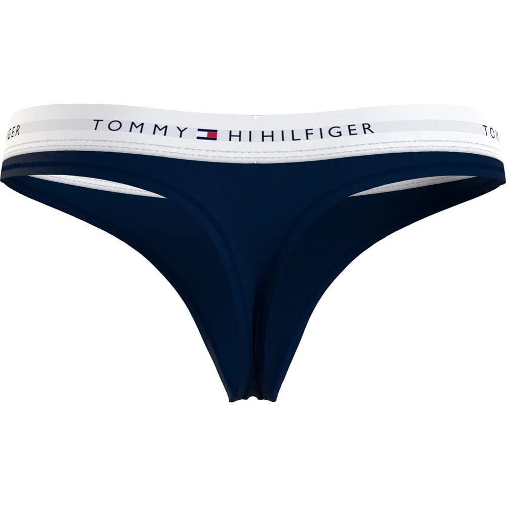 Tommy Icons Thong, Navy - Image 4