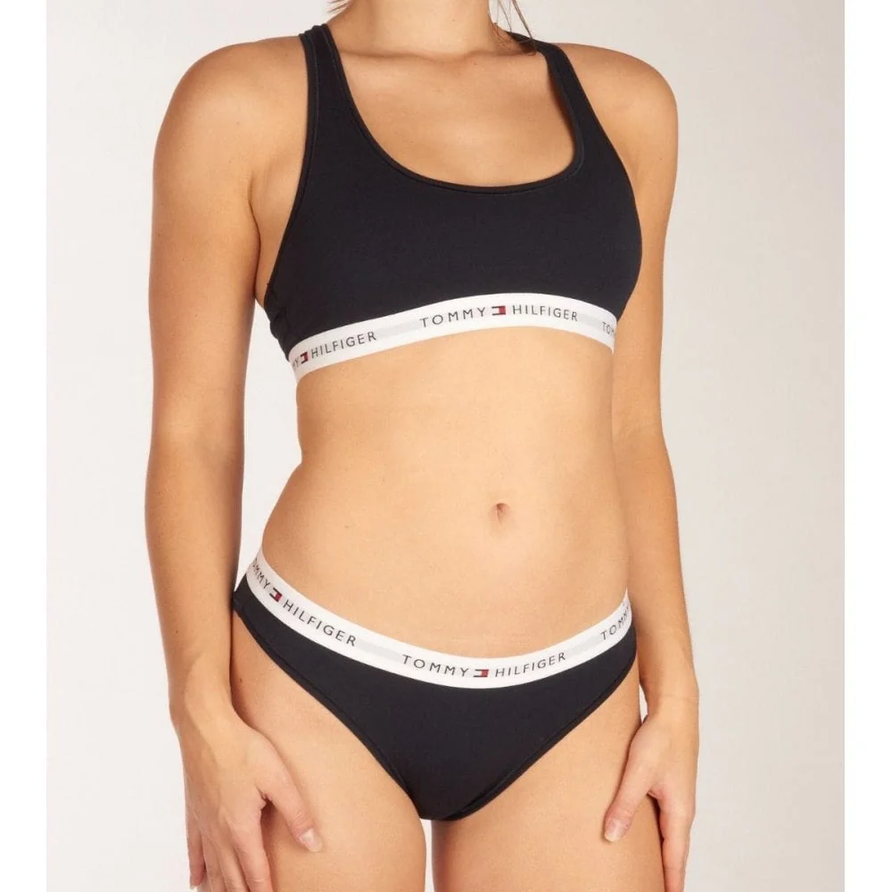 Tommy Icons Thong, Navy - Image 7