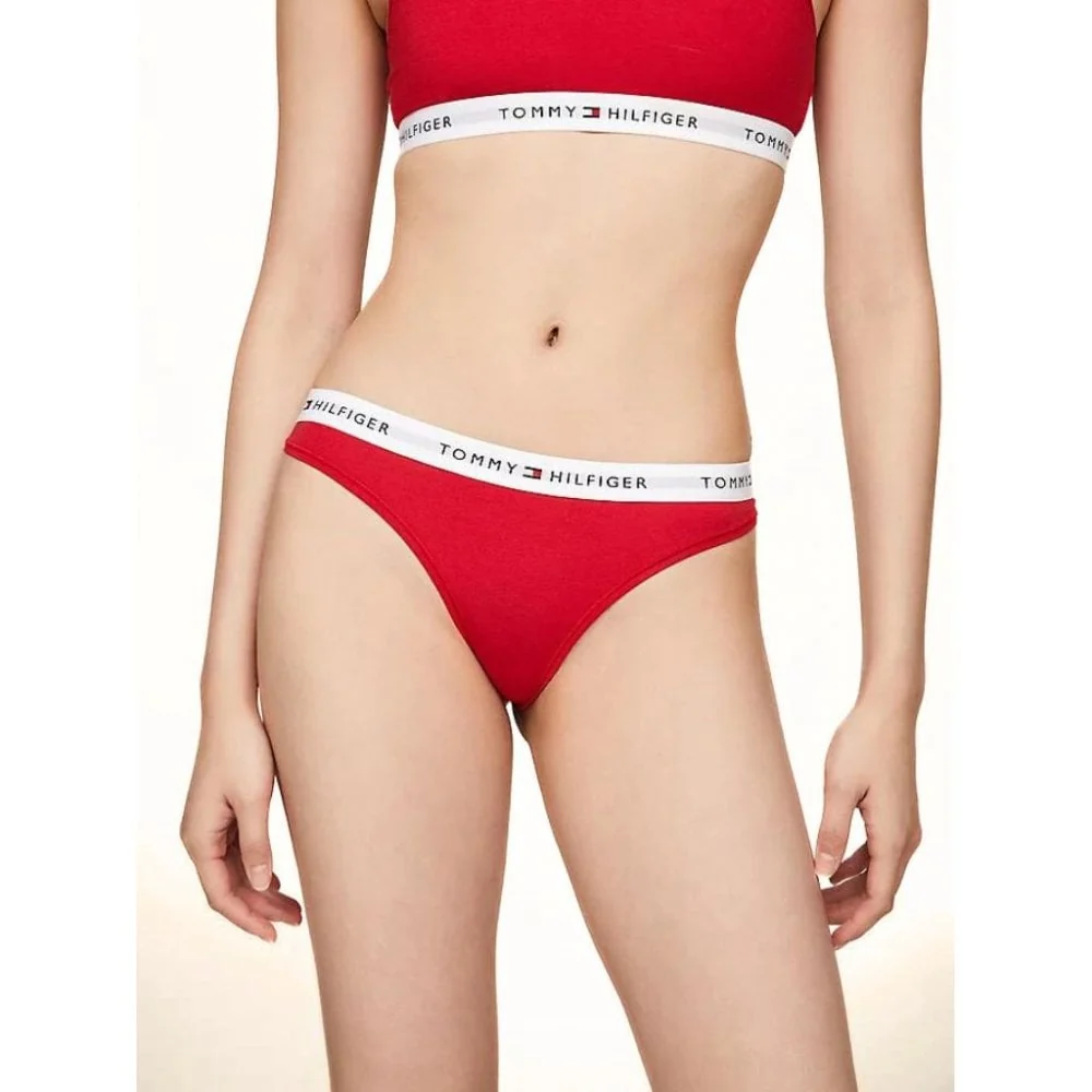 Tommy Icons Thong, Red - Image 4
