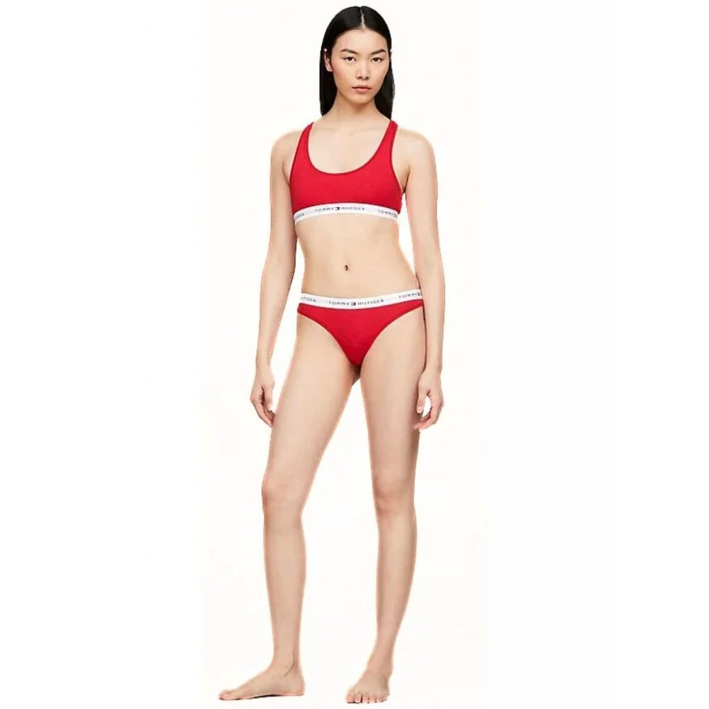 Tommy Icons Thong, Red - Image 6