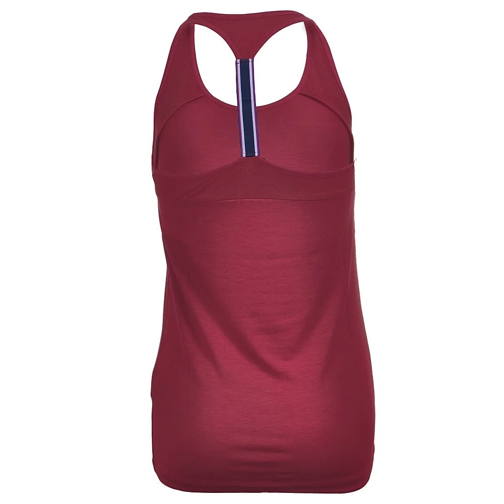 Womens Fitness Tank Top, Red - Image 2