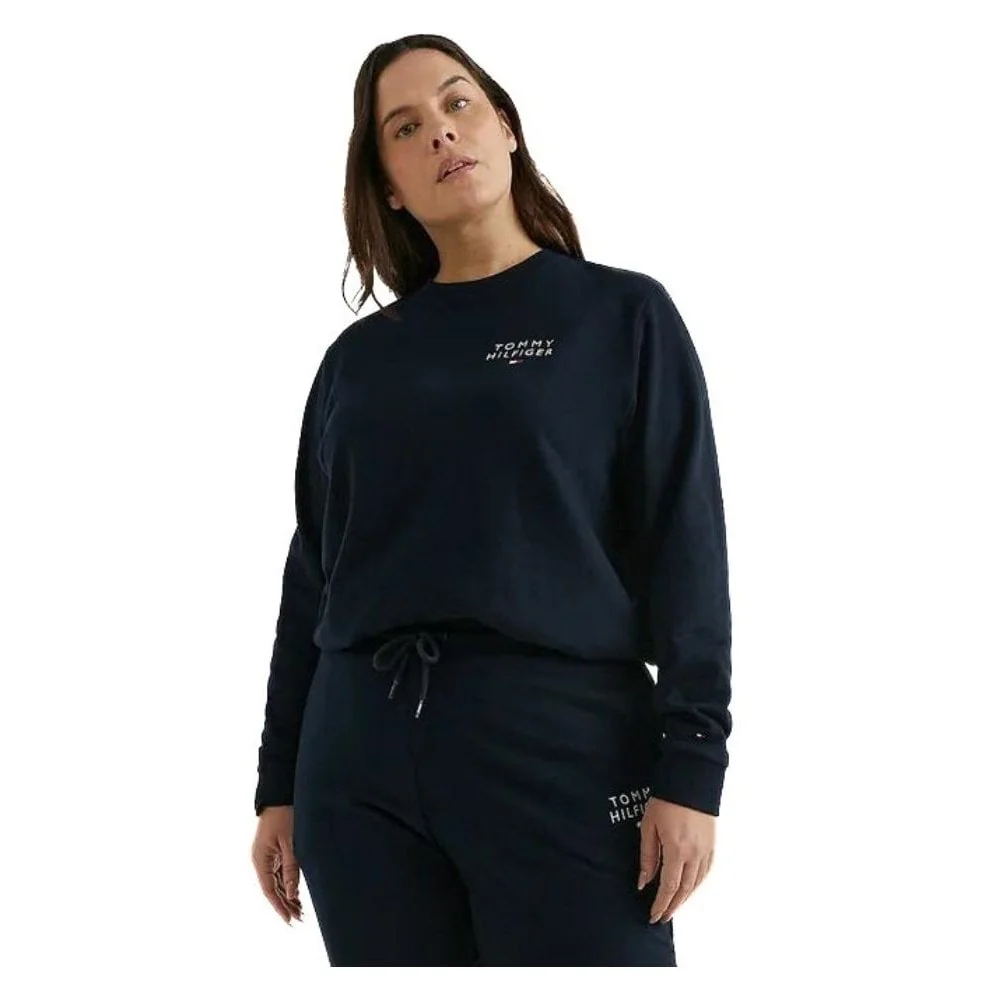 Women's TH Original Tracksuit Sweatshirt, Navy - Image 3