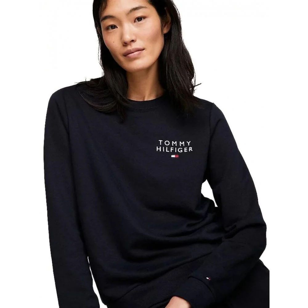 Women's TH Original Tracksuit Sweatshirt, Navy - Image 5