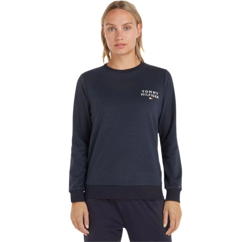 Women's TH Original Tracksuit Sweatshirt, Navy - Image 6